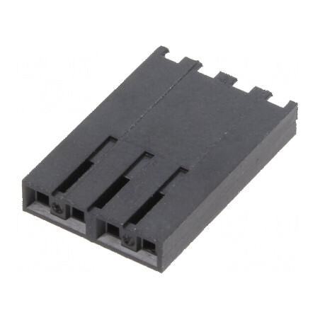 Conector cablu-cablu/PCB mufă mamă SL 2,54mm PIN 4 pe cablu - Componente electronice de înaltă calitate | Electronic-mag.ro | Componente Electronice