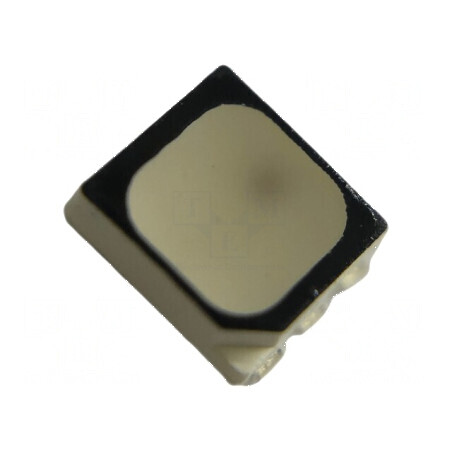 LED SMD PLCC6 RGB 3,2x2,8x1,8mm 120° 20mA - Lumina Roșie 1600mcd | Electronic-mag.ro | Componente Electronice