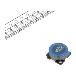 Inductor ferită SMD 1000uH 0,32A 2,8Ω ±20% SLF - Componentă electronică de calitate superioară | Electronic-mag.ro | Componente Electronice