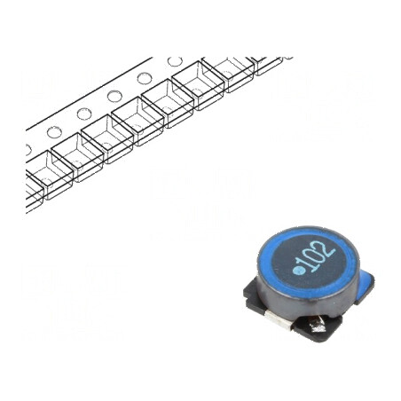 Inductor ferită SMD 1000uH 0,32A 2,8Ω ±20% SLF - Componentă electronică de calitate superioară | Electronic-mag.ro | Componente Electronice