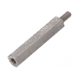 Piuliță Distanțieră Filetată 25mm cu Filet Intern M2.5 Hexagonală - Accesorii pentru Construcții și Mecanisme | Electronic-mag.ro | Componente Electronice
