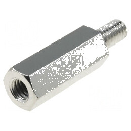 Piuliță Distanțieră Filetată 18mm M4 - Compatibilitate Filet Intern și Extern M4 | Electronic-mag.ro | Componente Electronice