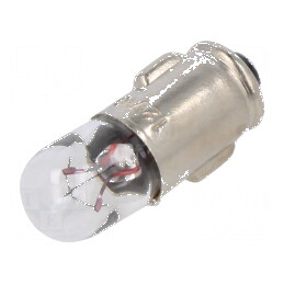 Lampă baionetă BA7S 12VDC 100mA Ø 6,6mm L 20mm pentru iluminat eficient | Electronic-mag.ro | Componente Electronice