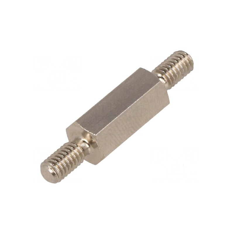 Piuliță Distanțieră Filetată 15mm M4 Hexagonală - Accesoriu pentru Montaj Industrial | Electronic-mag.ro | Componente Electronice