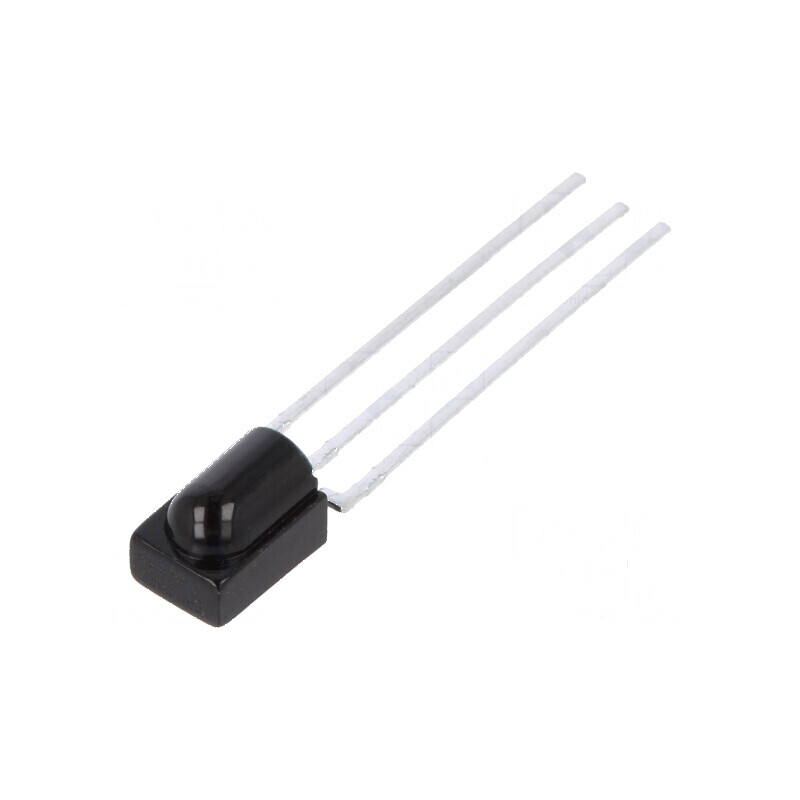 Receptor infraroșu integrat 38kHz, tensiune de operare 2,5÷3,6V, unghi de recepție 45° | Electronic-mag.ro | Componente Electronice