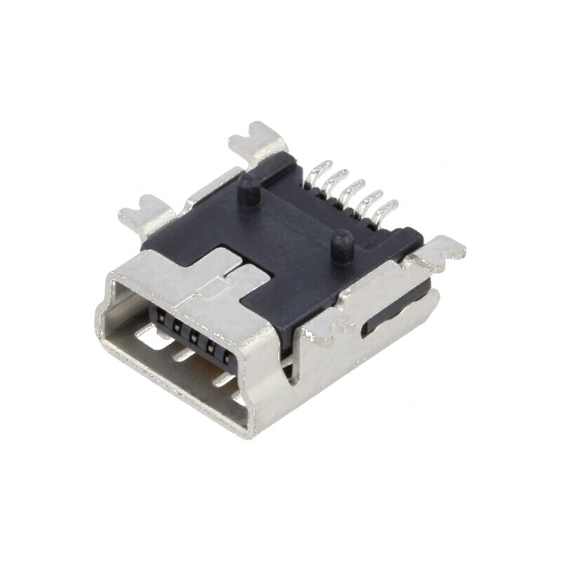 Conector USB B Mini Soclu SMT PIN 5 Orizontale USB 2.0 1A - Componentă Electronică Profesională | Electronic-mag.ro | Componente Electronice Conector USB B Mini Soclu SMT PIN 5 Orizontale USB 2.0 1A - Componentă Electronică Profesională | Electronic-mag.ro | Componente Electronice