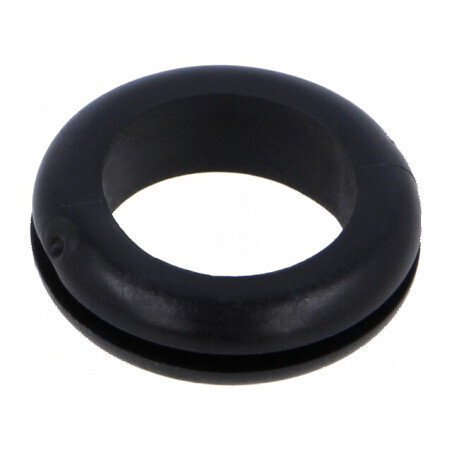 Manșon PVC Ø 20mm x Ø 16mm, temperatura 0÷80°C, culoare neagră | Electronic-mag.ro | Componente Electronice