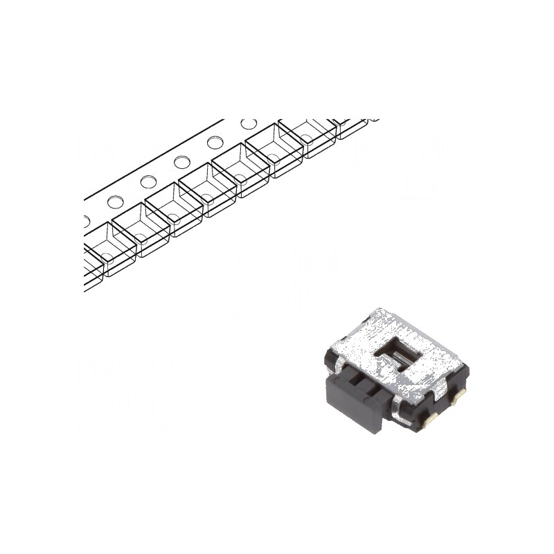 Microîntrerupător TACT SPST Pozitiv 2 - 0,05A/12VDC SMT Fără 2,2N | Electronic-mag.ro | Componente Electronice Microîntrerupător TACT SPST Pozitiv 2 - 0,05A/12VDC SMT Fără 2,2N | Electronic-mag.ro | Componente Electronice