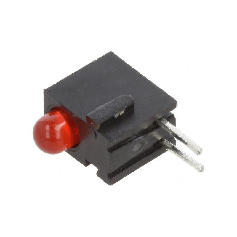 LED 3mm Roșu cu Carcasă - 1 Diode, 20mA, Lentilă Difuză 45° | Electronic-mag.ro | Componente Electronice LED 3mm Roșu cu Carcasă - 1 Diode, 20mA, Lentilă Difuză 45° | Electronic-mag.ro | Componente Electronice