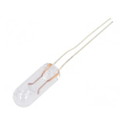 Lampă Miniaturală 6VDC 40mA Balon T1 1/4 - Dimensiuni Ø 4,2mm, L 11,7mm | Electronic-mag.ro | Componente Electronice