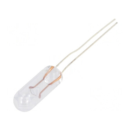 Lampă Miniaturală 6VDC 40mA Balon T1 1/4 - Dimensiuni Ø 4,2mm, L 11,7mm | Electronic-mag.ro | Componente Electronice