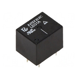 Releu electromagnetic SPST-NO 5VDC, contact max 10A, pentru aplicații electrice | Electronic-mag.ro | Componente Electronice