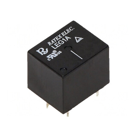 Releu electromagnetic SPST-NO 5VDC, contact max 10A, pentru aplicații electrice | Electronic-mag.ro | Componente Electronice