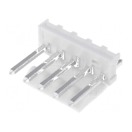 Conector cablu-placă soclu tată KK 396, 3,96mm, 5 PIN, THT, 7A | Electronic-mag.ro | Componente Electronice