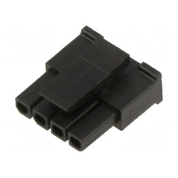 Conector cablu-placă mufă mamă Micro-Fit 3.0 cu 4 pini, 3mm | Electronic-mag.ro | Componente Electronice
