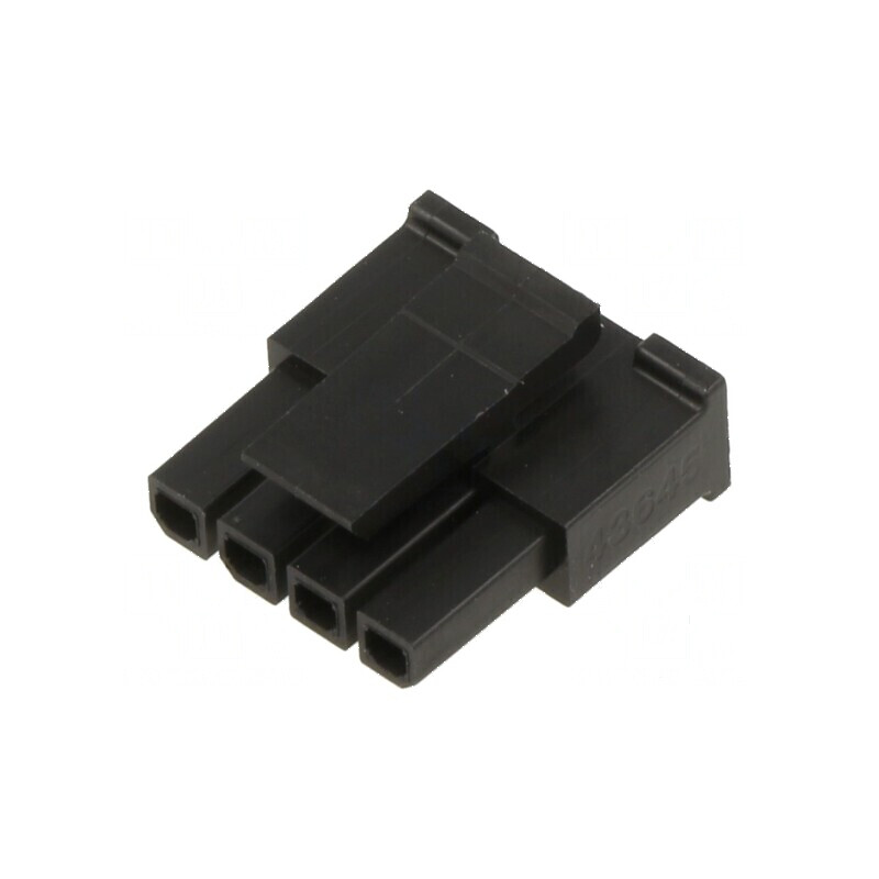 Conector cablu-placă mufă mamă Micro-Fit 3.0 cu 4 pini, 3mm | Electronic-mag.ro | Componente Electronice Conector cablu-placă mufă mamă Micro-Fit 3.0 cu 4 pini, 3mm | Electronic-mag.ro | Componente Electronice