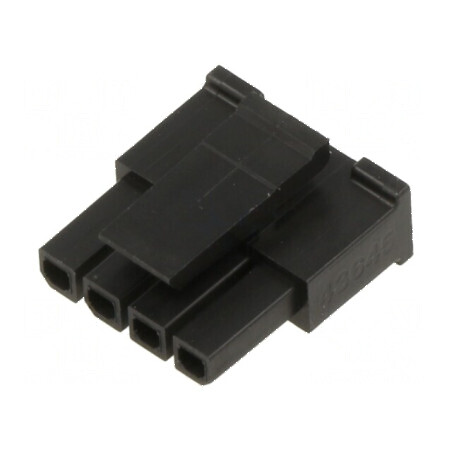 Conector cablu-placă mufă mamă Micro-Fit 3.0 cu 4 pini, 3mm | Electronic-mag.ro | Componente Electronice