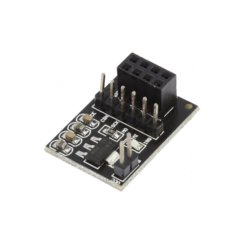 Adaptor 3,3VDC pentru NRF24L01 cu conectori Goldpin - Accesorii electronice | Electronic-mag.ro | Componente Electronice Adaptor 3,3VDC pentru NRF24L01 cu conectori Goldpin - Accesorii electronice | Electronic-mag.ro | Componente Electronice