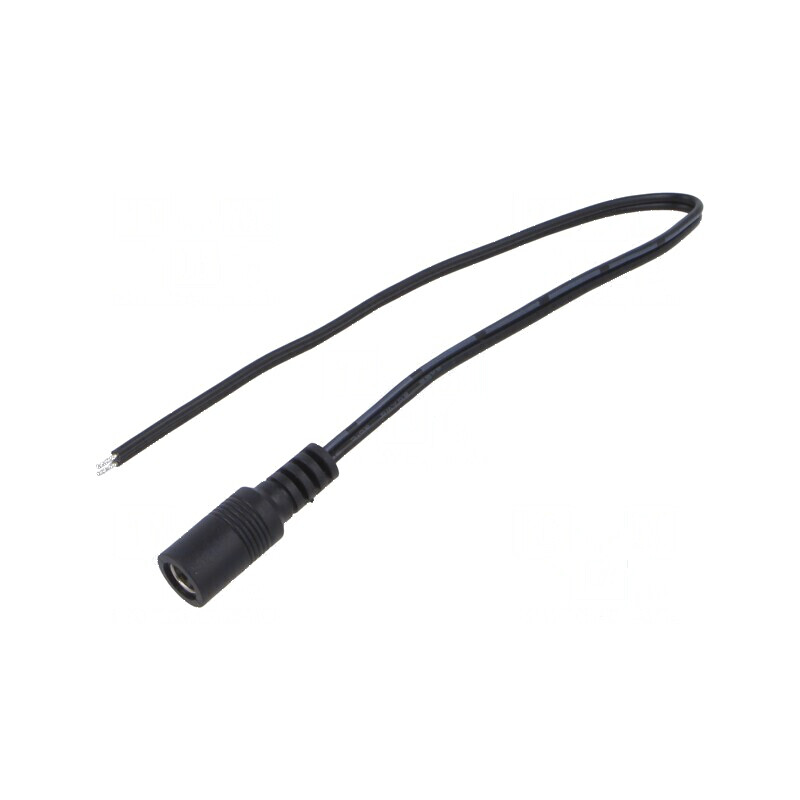Cablu DC 5,5/2,1 mm2 2x0,5mm Negru/Gri cu Soclu Drept | Electronic-mag.ro | Componente Electronice Cablu DC 5,5/2,1 mm2 2x0,5mm Negru/Gri cu Soclu Drept | Electronic-mag.ro | Componente Electronice