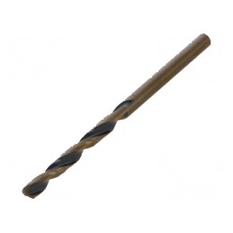 Burghiu HSS pentru metal Ø 4mm, oțel rapid, instrument de precizie pentru prelucrarea metalelor | Electronic-mag.ro | Componente Electronice