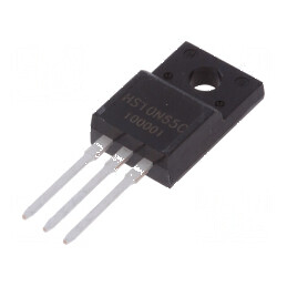 Tranzistor N-MOSFET Unipolar 650V 10A 27,5W TO220F - Componente Electronice de Înaltă Performanță | Electronic-mag.ro | Componente Electronice