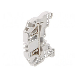 "Conector Termic de Îmbinare pentru Șine 0,2÷2,5mm², 1 Pista, 2 Borne, Gri SNK" | Electronic-mag.ro | Componente Electronice