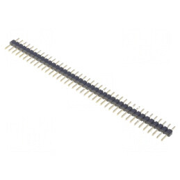 Conector şiruri pini tată 1x40 THT 2mm, PIN 40 drept | Electronic-mag.ro | Componente Electronice