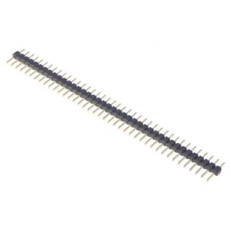 Conector şiruri pini tată 1x40 THT 2mm, PIN 40 drept | Electronic-mag.ro | Componente Electronice