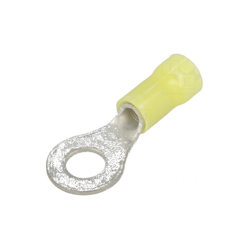 Vârf Inelar M6 Ø 6,35mm pentru Cablu Izolat 3÷6mm² Crimpat | Electronic-mag.ro | Componente Electronice Vârf Inelar M6 Ø 6,35mm pentru Cablu Izolat 3÷6mm² Crimpat | Electronic-mag.ro | Componente Electronice