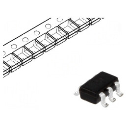 Diodă TVS Unidirecțională 6V 12A 300W SOT23-6 pentru Protecție Rețea - Canal 4 | Electronic-mag.ro | Componente Electronice