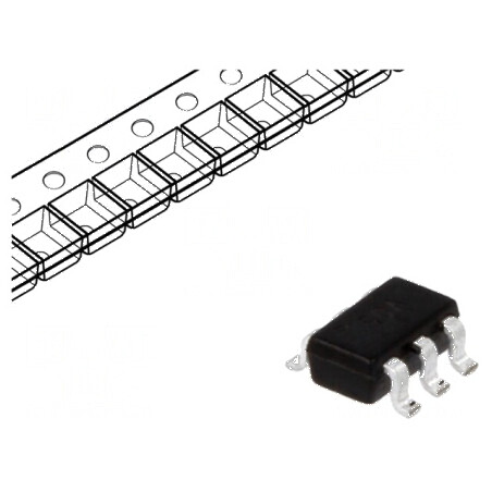 Diodă TVS Unidirecțională 6V 12A 300W SOT23-6 pentru Protecție Rețea - Canal 4 | Electronic-mag.ro | Componente Electronice