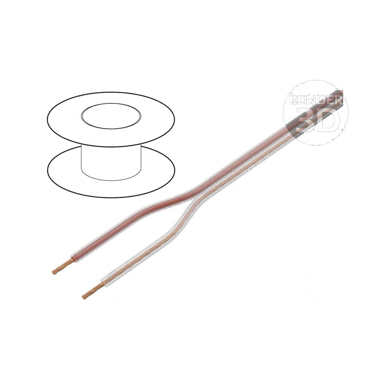Cablu difuzor 2x0,5mm² litat CCA transparent cu izolație din PVC | Electronic-mag.ro | Componente Electronice Cablu difuzor 2x0,5mm² litat CCA transparent cu izolație din PVC | Electronic-mag.ro | Componente Electronice