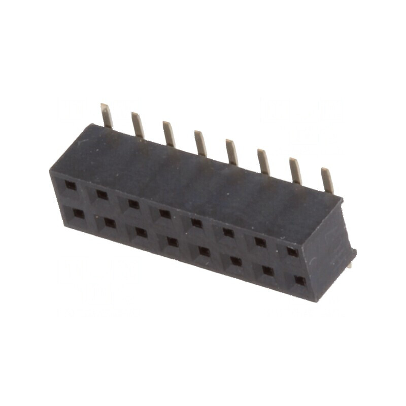 Conector şiruri pini soclu mamă 16 pini verticali 2mm SMT 2x8 | Electronic-mag.ro | Componente Electronice Conector şiruri pini soclu mamă 16 pini verticali 2mm SMT 2x8 | Electronic-mag.ro | Componente Electronice