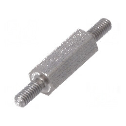 Piuliță Distanțieră Filetată 12mm M2.5 Hexagonală pentru Montaj Preciziv | Electronic-mag.ro | Componente Electronice