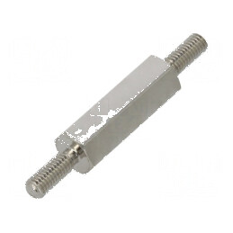 Piuliță Distanțieră Filetată 18mm, Filet Exterior M3, Hexagonală | Electronic-mag.ro | Componente Electronice