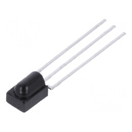 Receptor Infraroșu Integrat 38kHz cu Tensiune de Funcționare 2,5÷5,5V și Unghi de Detectare de 45° | Electronic-mag.ro | Componente Electronice