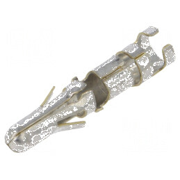 Pin tată din alamă cositorit, 2,1÷5,3mm², 14AWG÷10AWG, crimpat, capacitate 28A | Electronic-mag.ro | Componente Electronice