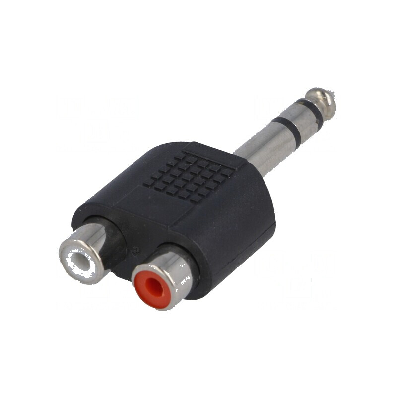 Adaptor Jack 6,3mm la RCA Stereo Mufă Duală - Conector Audio Profesional | Electronic-mag.ro | Componente Electronice Adaptor Jack 6,3mm la RCA Stereo Mufă Duală - Conector Audio Profesional | Electronic-mag.ro | Componente Electronice