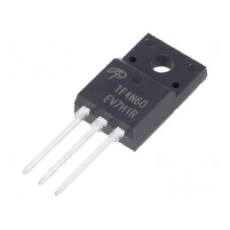 Tranzistor N-MOSFET Unipolar 600V 2.5A TO220F - Componentă Electronică pentru Aplicații de Putere | Electronic-mag.ro | Componente Electronice