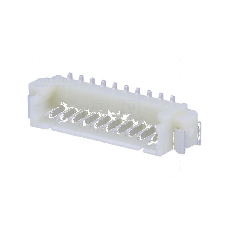 Conector Cablu-Placă Soclu Tată 1,25mm PIN 10 SMT 125V 1A pentru Circuit Electric | Electronic-mag.ro | Componente Electronice