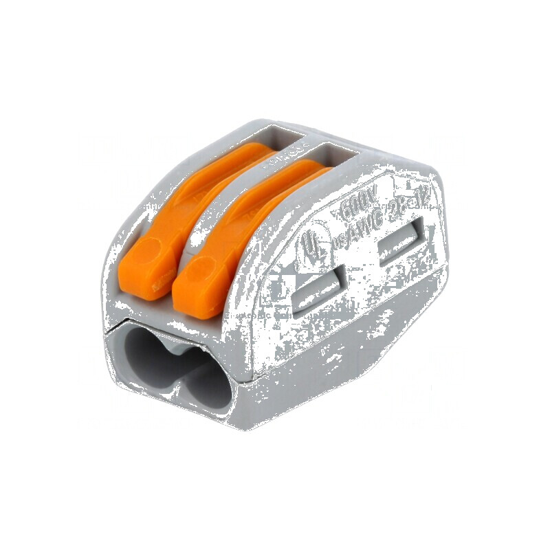 Bornă cu arc 222 cu eliberare rapidă pentru cabluri 0,08÷2,5mm², 400V, 32A | Electronic-mag.ro | Componente Electronice Bornă cu arc 222 cu eliberare rapidă pentru cabluri 0,08÷2,5mm², 400V, 32A | Electronic-mag.ro | Componente Electronice