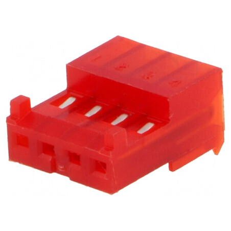 Conector IDC 4 pini polarizat 2,54mm pentru cablu-placă mufe mamă | Electronic-mag.ro | Componente Electronice