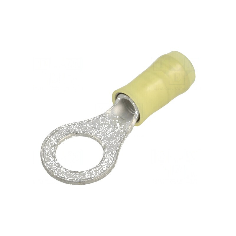 Vârf Inelar M8 Ø 8,3mm pentru Cablu Izolat din Cupru, 3÷6mm², Crimpat | Electronic-mag.ro | Componente Electronice Vârf Inelar M8 Ø 8,3mm pentru Cablu Izolat din Cupru, 3÷6mm², Crimpat | Electronic-mag.ro | Componente Electronice