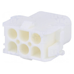 Conector cablu-cablu 6,35mm cu mufă/soclu tată/mamă, PIN 6, 600V | Electronic-mag.ro | Componente Electronice