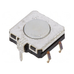 Microîntrerupător TACT SPST-NO 0,05A/24VDC THT - Pozitie 2, Fără Conectori | Electronic-mag.ro | Componente Electronice
