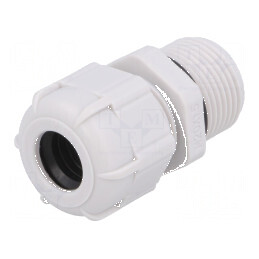 Garnitură de etanşare M20 1,5 IP68 cu filet alungit, gri - protecție avansată împotriva apei și prafului | Electronic-mag.ro | Componente Electronice