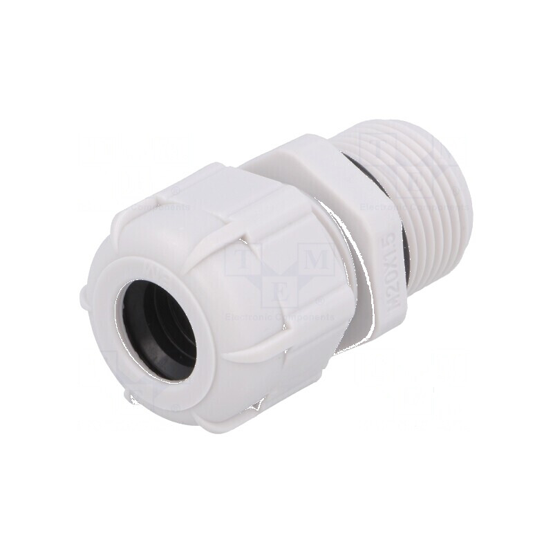 Garnitură de etanşare M20 1,5 IP68 cu filet alungit, gri - protecție avansată împotriva apei și prafului | Electronic-mag.ro | Componente Electronice Garnitură de etanşare M20 1,5 IP68 cu filet alungit, gri - protecție avansată împotriva apei și prafului | Electronic-mag.ro | Componente Electronice