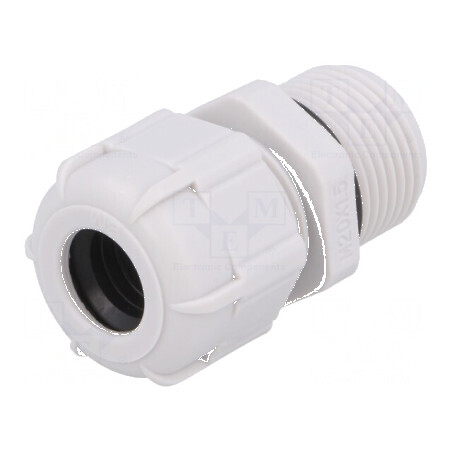 Garnitură de etanşare M20 1,5 IP68 cu filet alungit, gri - protecție avansată împotriva apei și prafului | Electronic-mag.ro | Componente Electronice