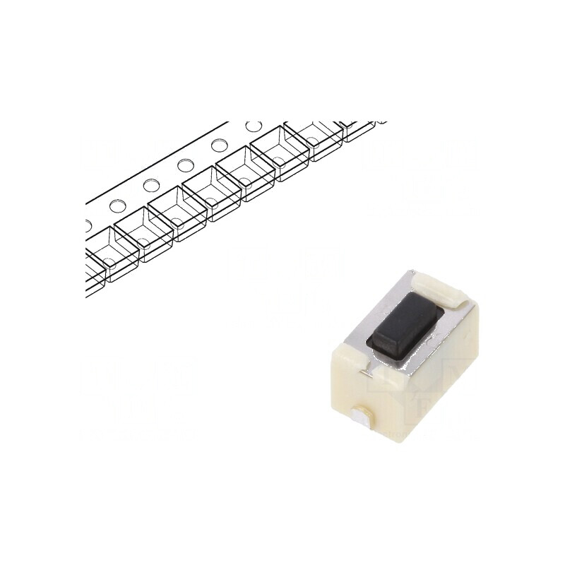 Microîntrerupător TACT SPST 0,05A/12VDC SMT 4,3mm EVQ5 - Comutator Compact pentru Circuit Electric | Electronic-mag.ro | Componente Electronice Microîntrerupător TACT SPST 0,05A/12VDC SMT 4,3mm EVQ5 - Comutator Compact pentru Circuit Electric | Electronic-mag.ro | Componente Electronice