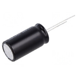 Condensator Electrolitic THT 2200uF 50VDC Ø16x30mm ±20% pentru Circuit Electric | Electronic-mag.ro | Componente Electronice